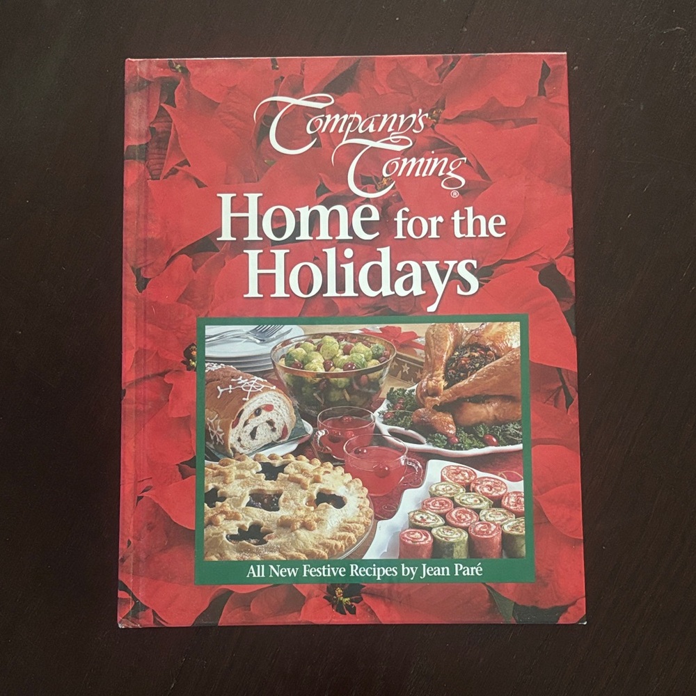 Home for the Holidays Cookbook - Red Cover